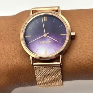 Gold & Purple Nine West Watch